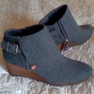 Dr Scholl's 8M Grey Booties